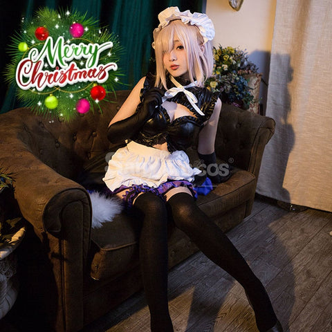 【In Stock】Game Fate Grand Order Cosplay Maid Mash Kyrielight Costume Costumes