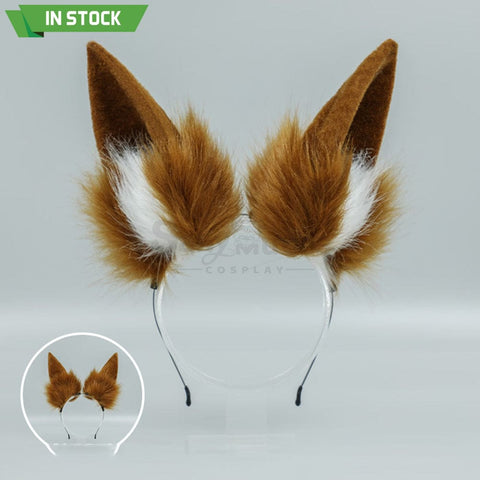 【In Stock】Game Fate Grand Order Cosplay Tamamo Cat Hairband Props Brown Prop