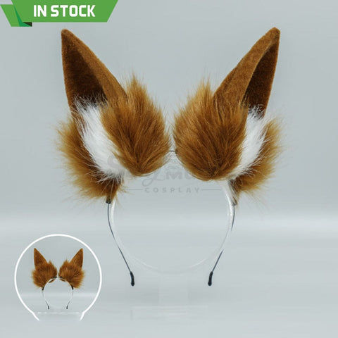 【In Stock】Game Fate Grand Order Cosplay Tamamo Cat Hairband Props Brown Prop