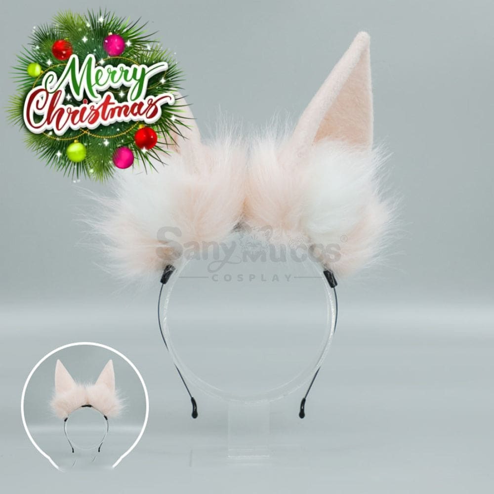 【In Stock】Game Fate Grand Order Cosplay Tamamo Cat Hairband Props Light Pink Prop