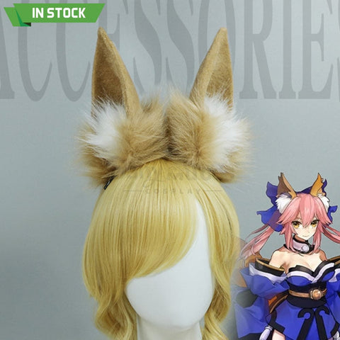 【In Stock】Game Fate Grand Order Cosplay Tamamo Cat Hairband Props Prop