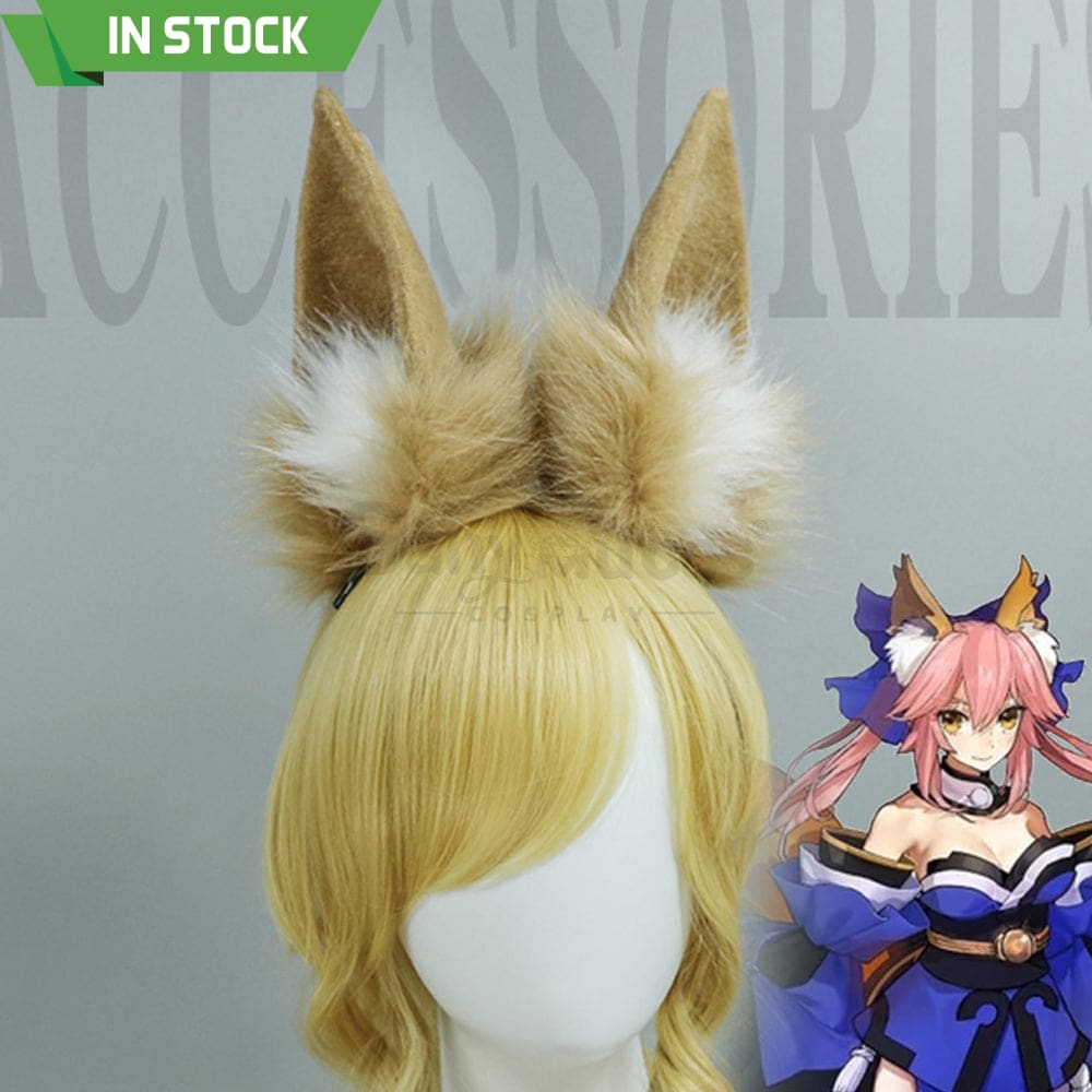 【In Stock】Game Fate Grand Order Cosplay Tamamo Cat Hairband Props Prop