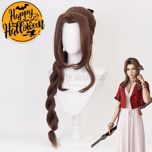 Game Final Fantasy Vii Cosplay Aerith Gainsborough Wig Wigs 1000