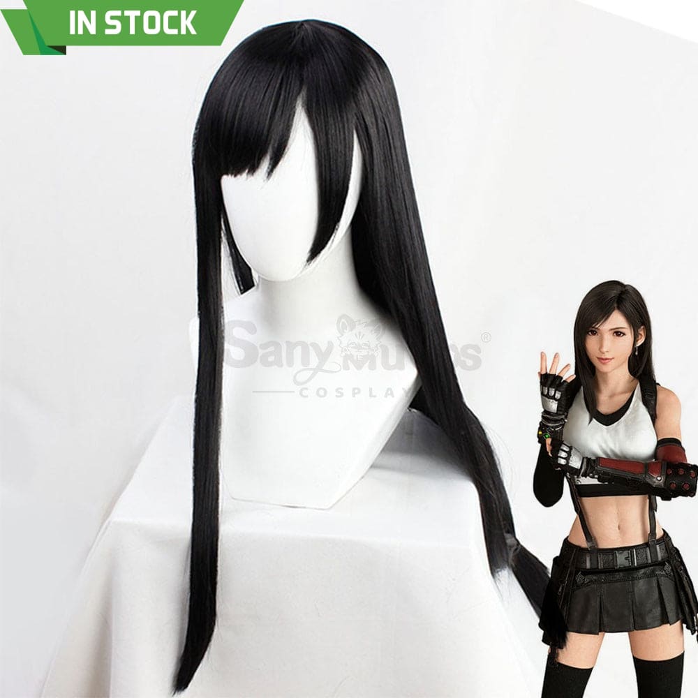 【In Stock】Game Final Fantasy Vii Cosplay Tifa Lockhart Wig Wigs