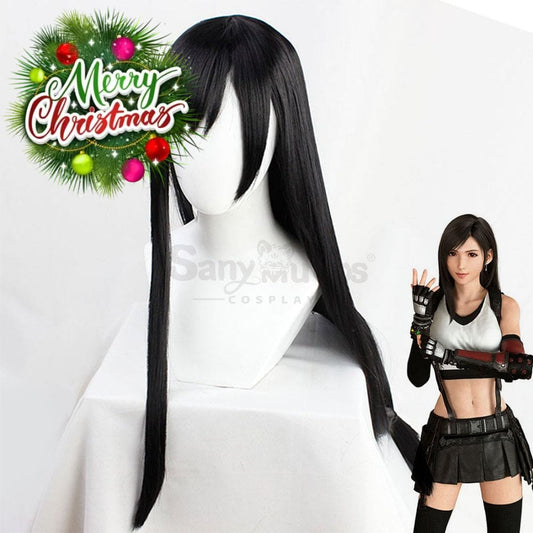 【In Stock】Game Final Fantasy Vii Cosplay Tifa Lockhart Wig Wigs 1000