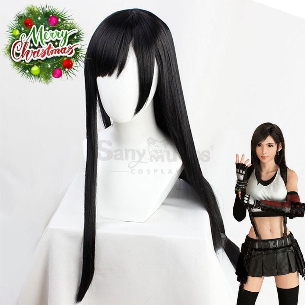 【In Stock】Game Final Fantasy Vii Cosplay Tifa Lockhart Wig Wigs