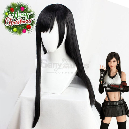 【In Stock】Game Final Fantasy Vii Cosplay Tifa Lockhart Wig Wigs 1000