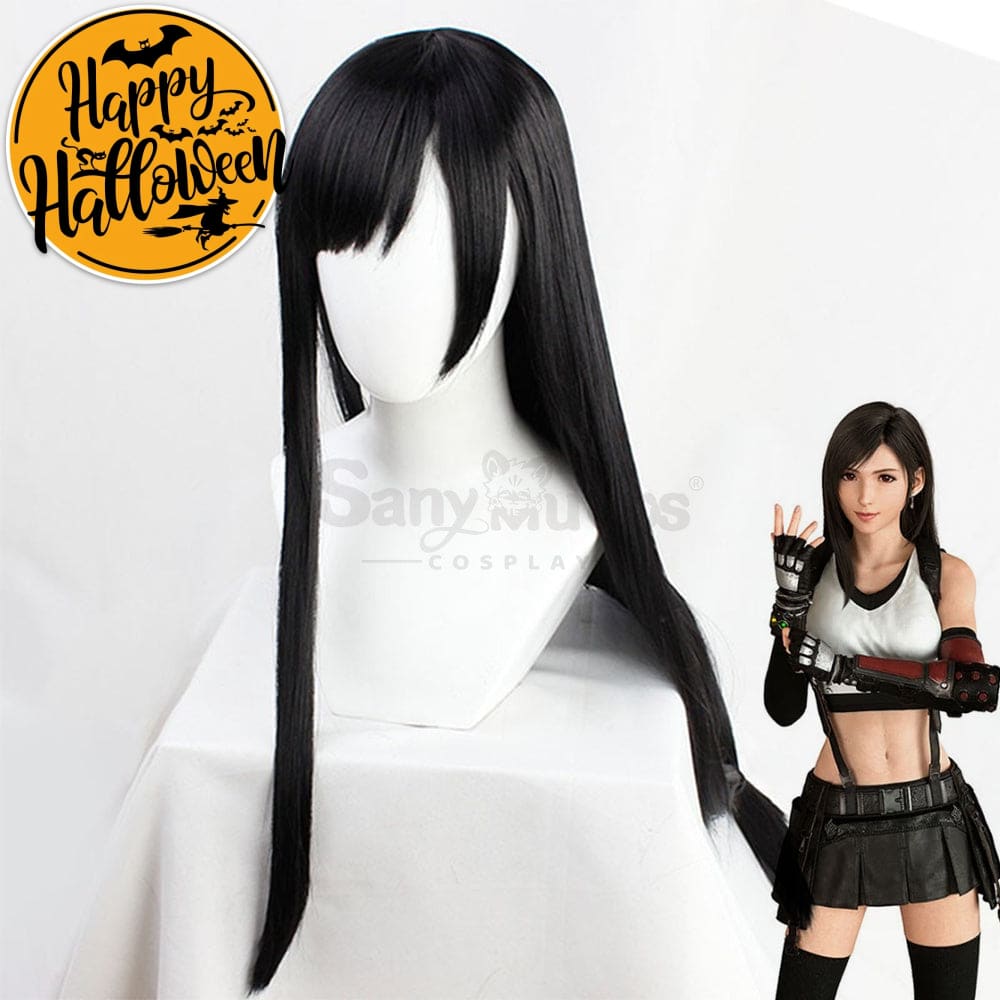 【In Stock】Game Final Fantasy Vii Cosplay Tifa Lockhart Wig Wigs