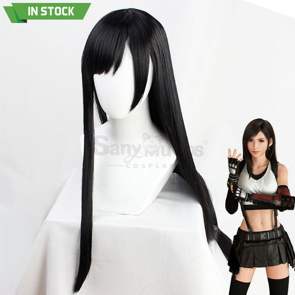 【In Stock】Game Final Fantasy Vii Cosplay Tifa Lockhart Wig Wigs