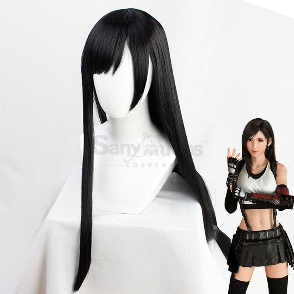 【In Stock】Game Final Fantasy Vii Cosplay Tifa Lockhart Wig Wigs