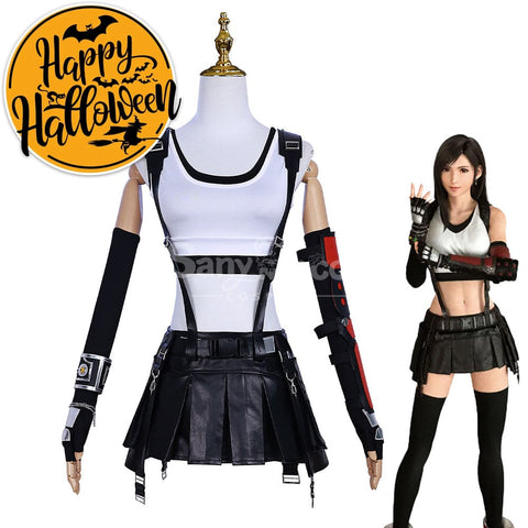 【In Stock】Game Final Fantasy Vii Remake Cosplay Tifa Lockhart Costume Costumes