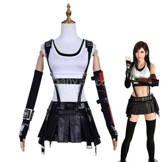 【In Stock】Game Final Fantasy Vii Remake Cosplay Tifa Lockhart Costume Costumes 1000