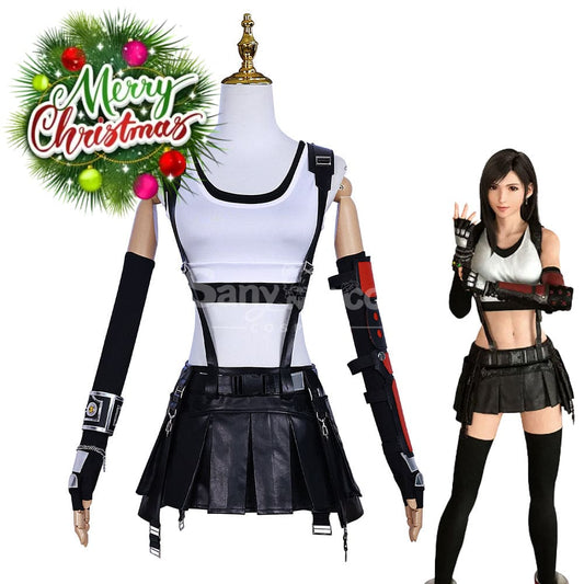 【In Stock】Game Final Fantasy Vii Remake Cosplay Tifa Lockhart Costume Costumes 1000