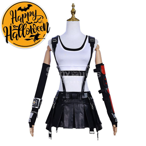 【In Stock】Game Final Fantasy Vii Remake Cosplay Tifa Lockhart Costume Costumes