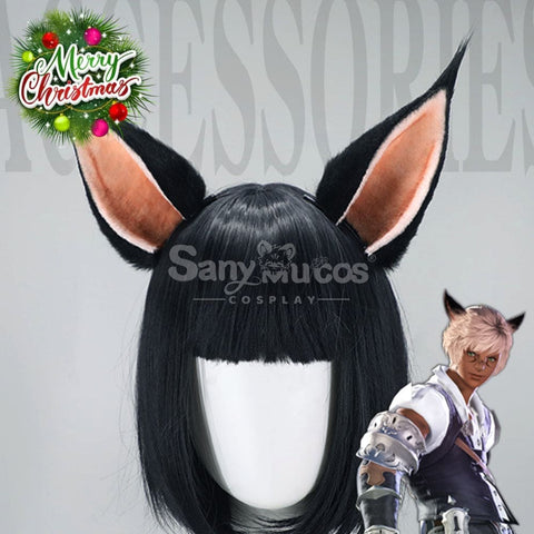 【In Stock】Game Final Fantasy Xiv Cosplay Miqo’te Ears Props Prop