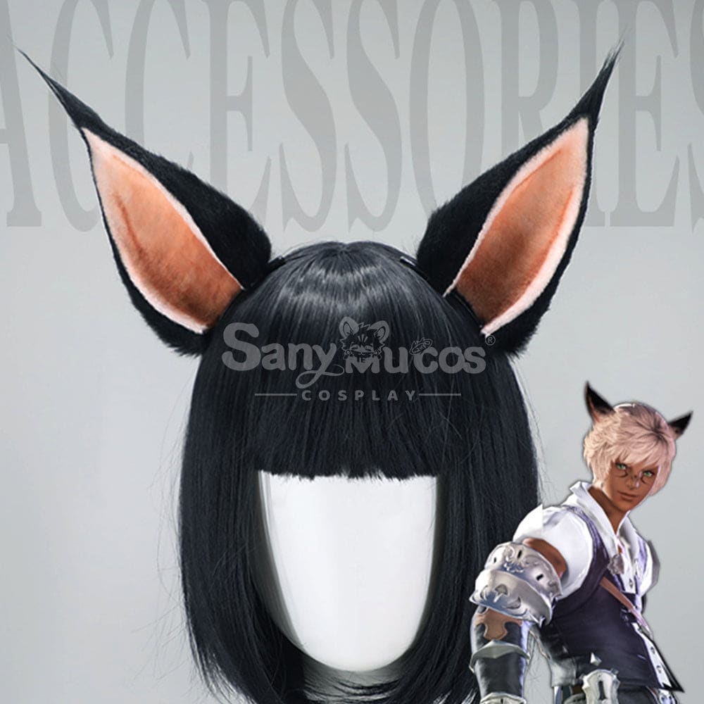 【In Stock】Game Final Fantasy Xiv Cosplay Miqo’te Ears Props Prop