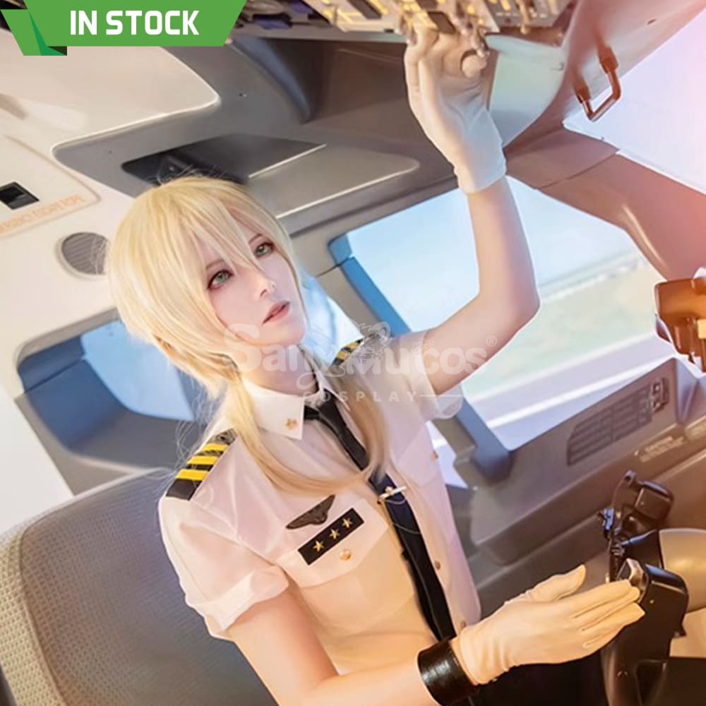 【In Stock】Game For All Time Cosplay Alkaid Captain Uniform Costume Costumes