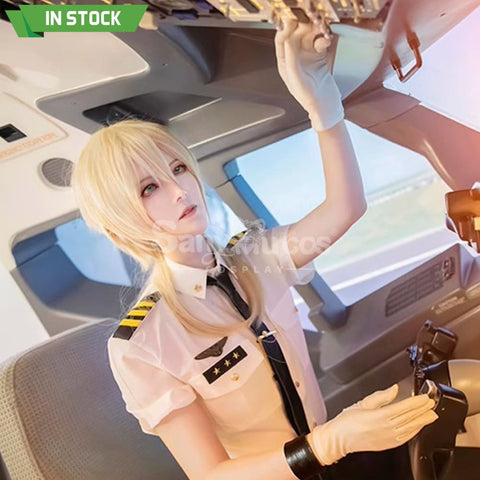 【In Stock】Game For All Time Cosplay Alkaid Captain Uniform Costume Costumes