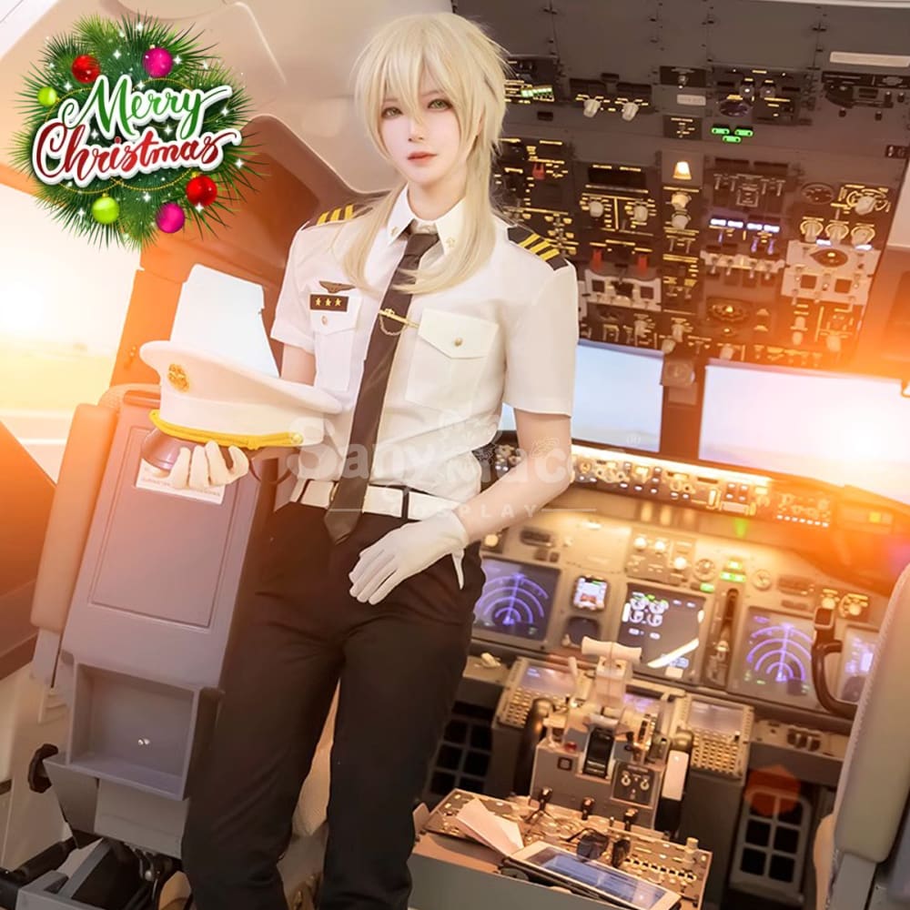 【In Stock】Game For All Time Cosplay Alkaid Captain Uniform Costume Costumes