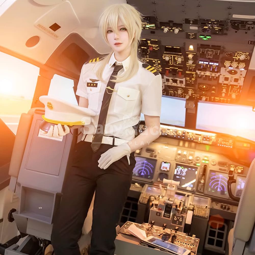 【In Stock】Game For All Time Cosplay Alkaid Captain Uniform Costume Costumes