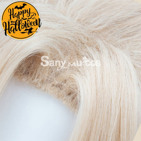 Game Genshin Impact Albedo Cosplay Wig Light Brown Wig