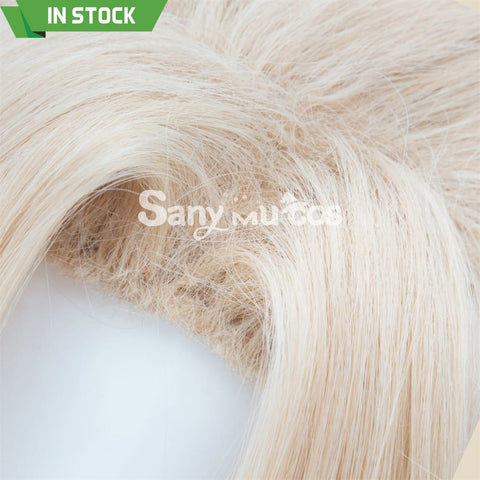 Game Genshin Impact Albedo Cosplay Wig Light Brown Wig