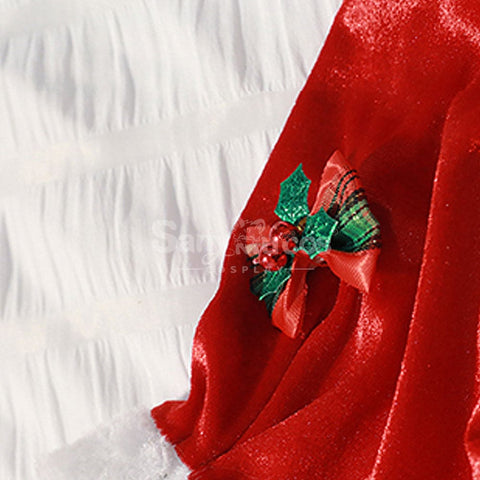 【In Stock】Game Genshin Impact Barbara Gunnhildr Christmas Cosplay Costume Cosplay Costumes