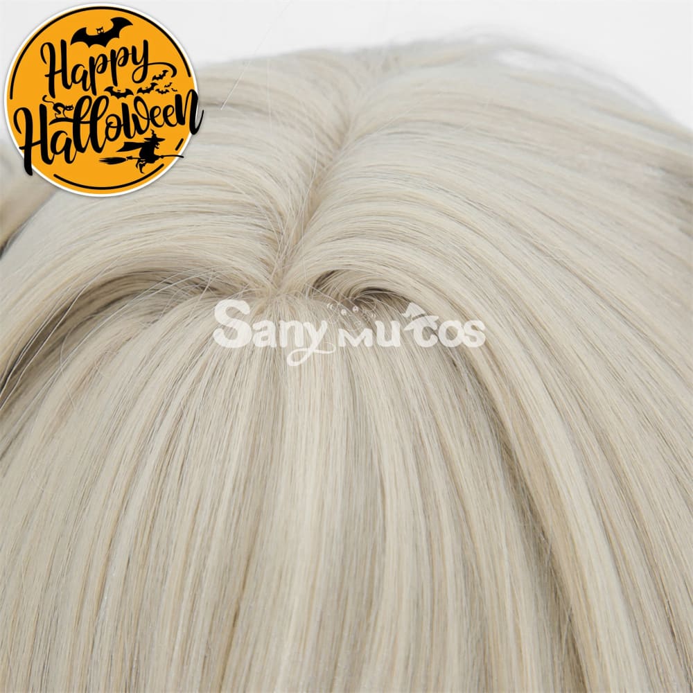 Game Genshin Impact Barbara Cosplay Wig Double Tails Cosplay Wig