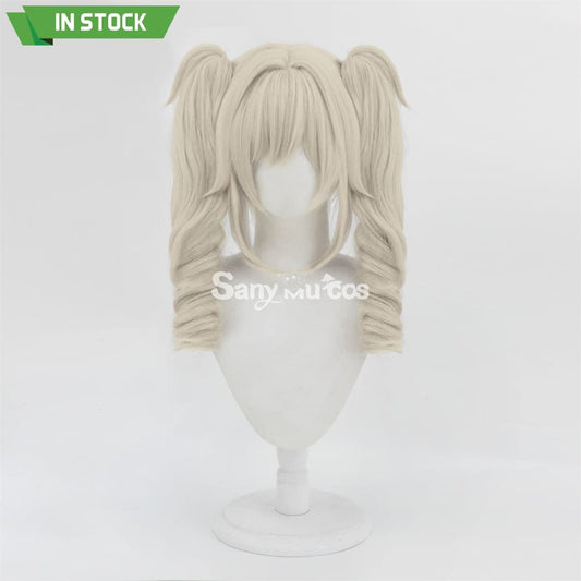 Game Genshin Impact Barbara Cosplay Wig Double Tails Cosplay Wig 1000