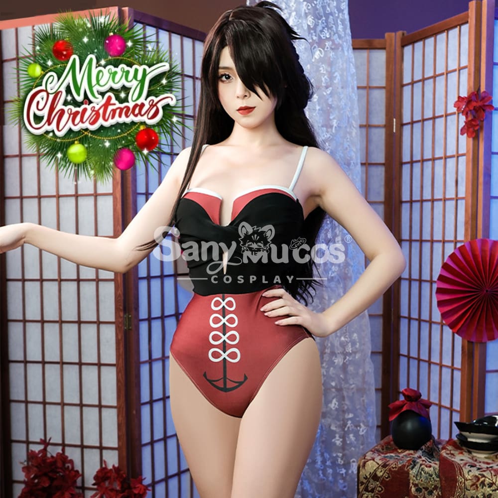 【In Stock】Game Genshin Impact Beidou Derivative Swimsuits For Women Swimwear Sexy Bathing Suit