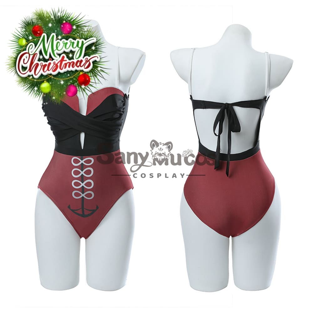 【In Stock】Game Genshin Impact Beidou Derivative Swimsuits For Women Swimwear Sexy Bathing Suit