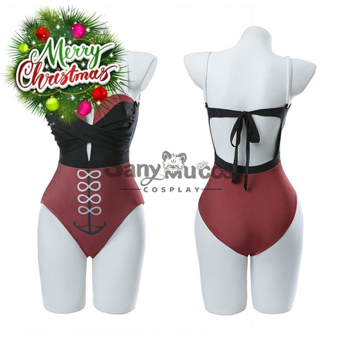 【In Stock】Game Genshin Impact Beidou Derivative Swimsuits For Women Swimwear Sexy Bathing Suit