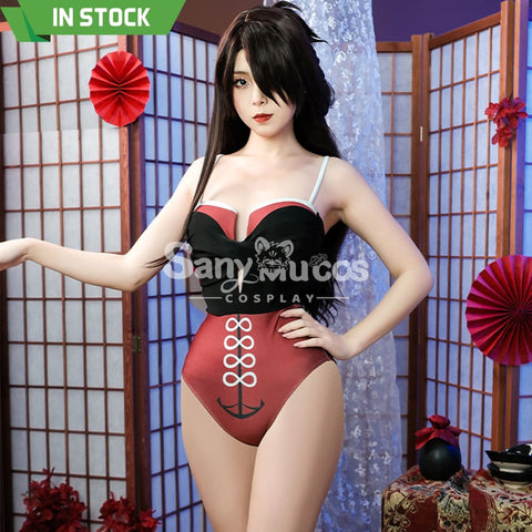 【In Stock】Game Genshin Impact Beidou Derivative Swimsuits For Women Swimwear Sexy Bathing Suit