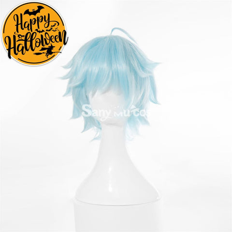 Game Genshin Impact Chongyun Cosplay Wig Short