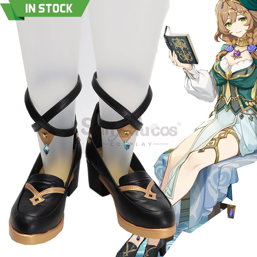 【In Stock】Game Genshin Impact Cosplay A Sobriquet Under Shade Lisa Shoes Boots