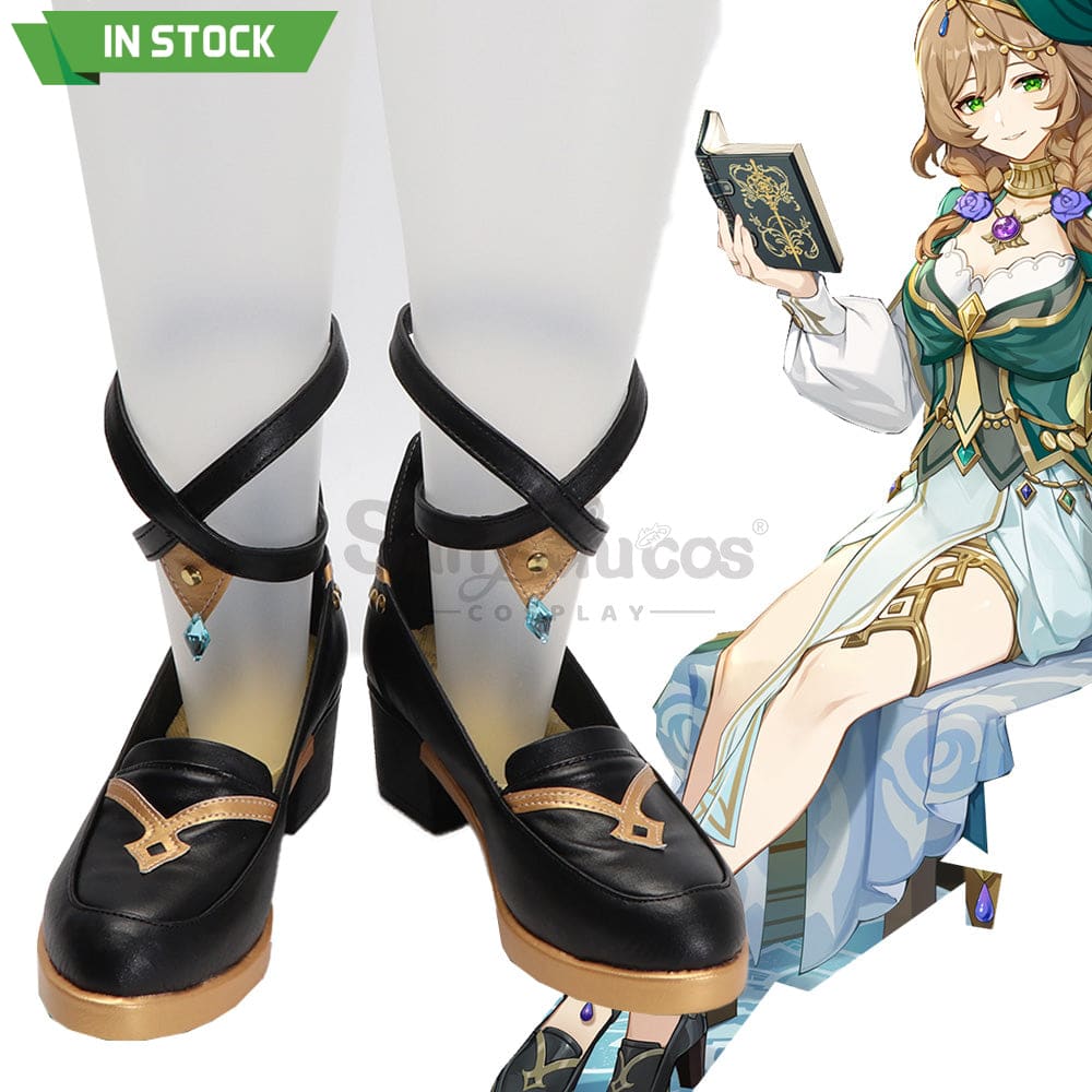 【In Stock】Game Genshin Impact Cosplay A Sobriquet Under Shade Lisa Shoes Boots