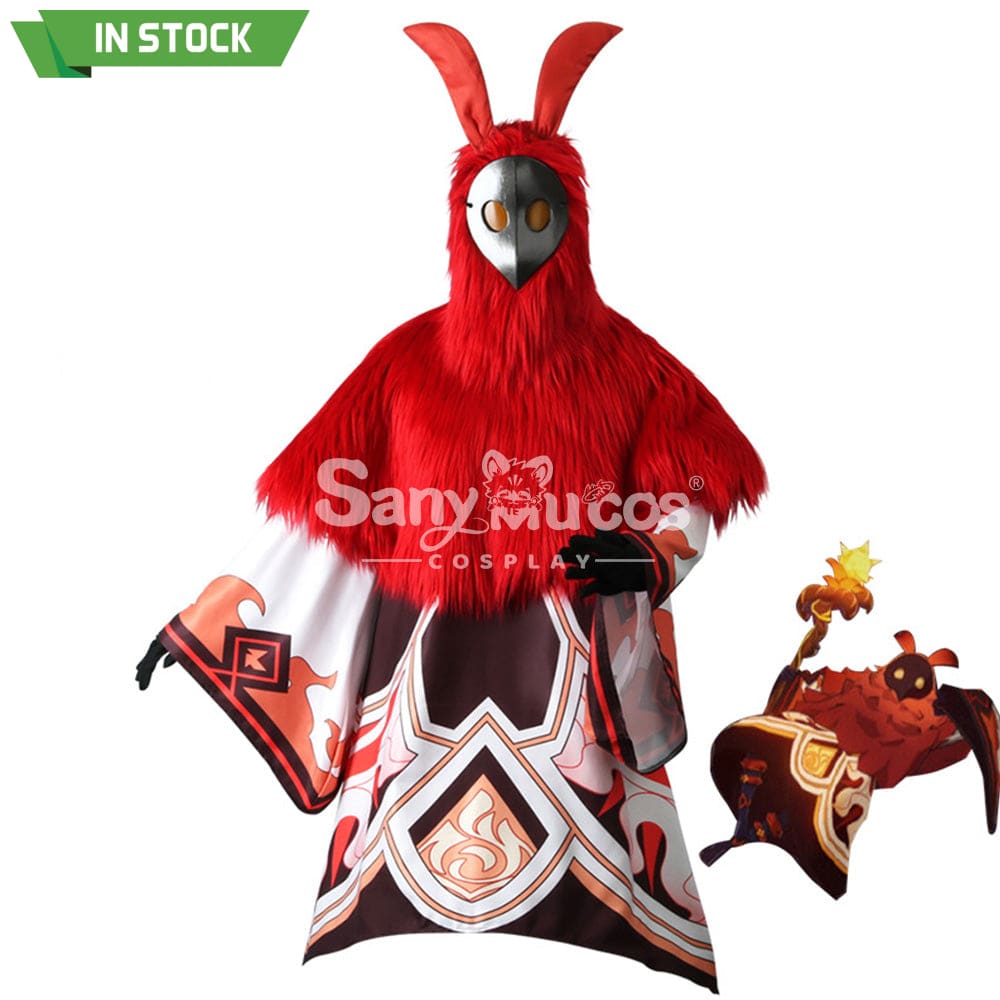 【In Stock】Game Genshin Impact Cosplay Abyss Mage Costume Fire / S Costumes