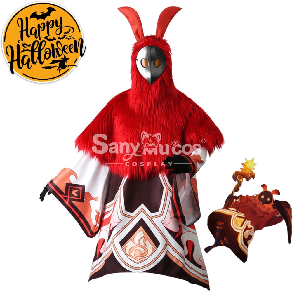 【In Stock】Game Genshin Impact Cosplay Abyss Mage Costume Fire / S Costumes