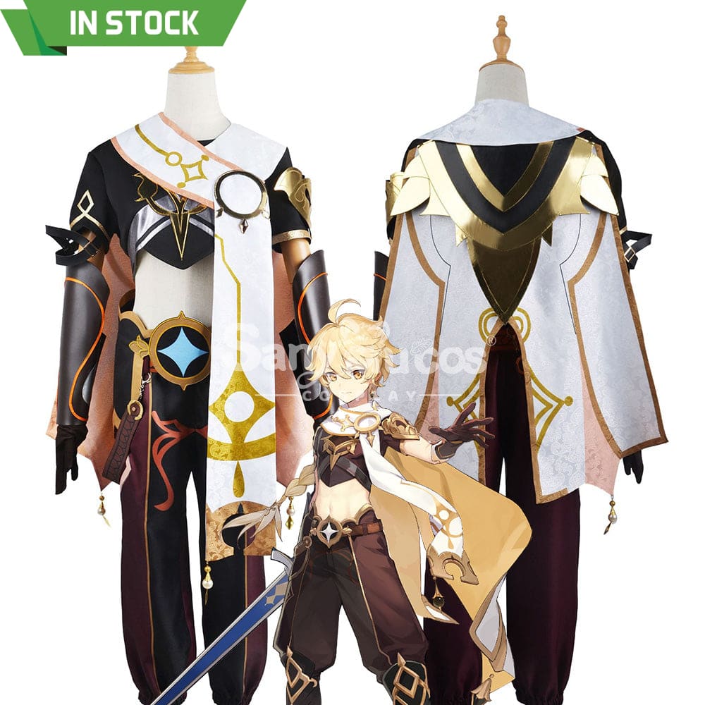 【In Stock】Game Genshin Impact Cosplay Aether Costume Plus Size Costumes