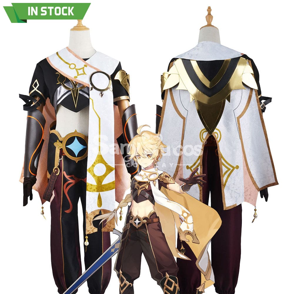 【In Stock】Game Genshin Impact Cosplay Aether Costume Plus Size Costumes