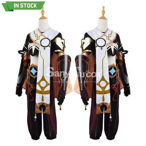 【In Stock】Game Genshin Impact Cosplay Aether Costume Plus Size Costumes