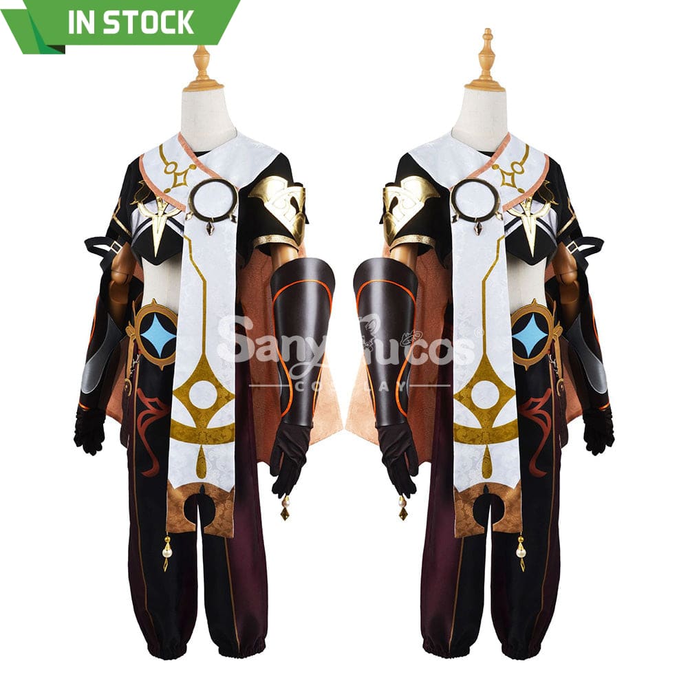 【In Stock】Game Genshin Impact Cosplay Aether Costume Plus Size Costumes