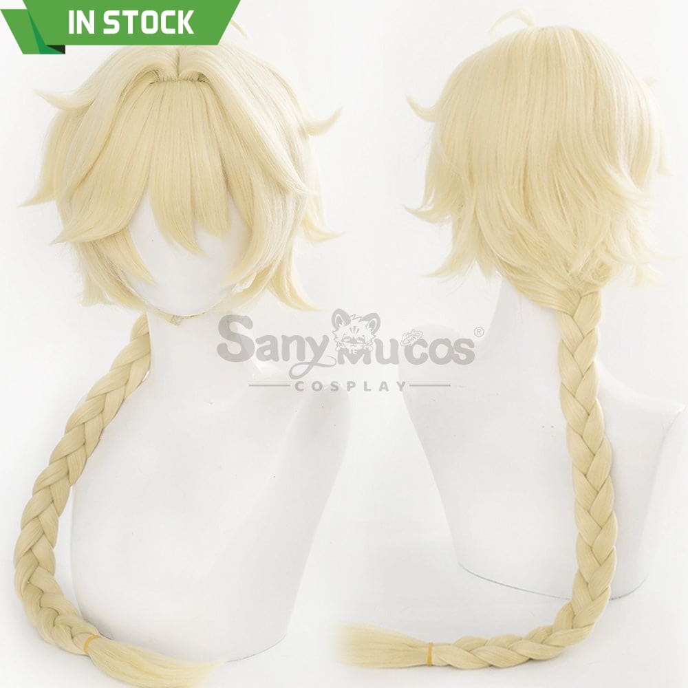 【In Stock】Game Genshin Impact Cosplay Aether Wig Wigs