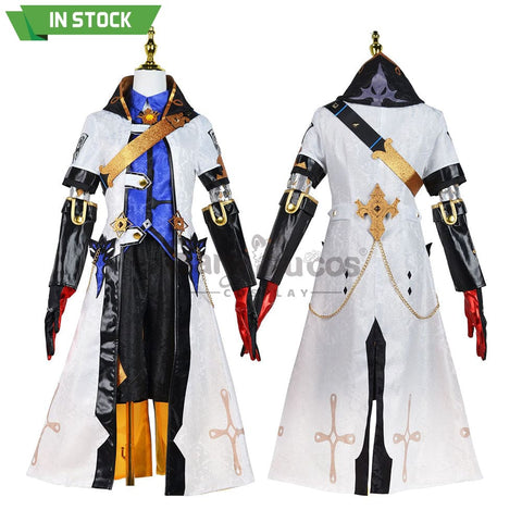 【In Stock】Game Genshin Impact Cosplay Albedo Costume Plus Size Costumes