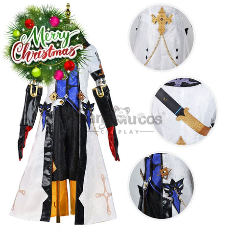 【In Stock】Game Genshin Impact Cosplay Albedo Costume Plus Size Costumes