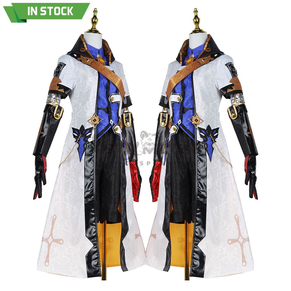 【In Stock】Game Genshin Impact Cosplay Albedo Costume Plus Size Costumes