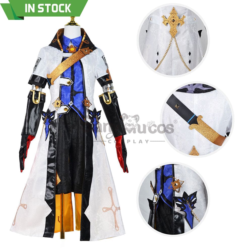 【In Stock】Game Genshin Impact Cosplay Albedo Costume Plus Size Costumes