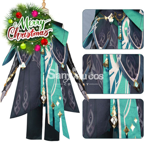 【In Stock】Game Genshin Impact Cosplay Alhaitham Costume Plus Size Costumes