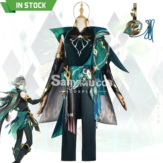 【In Stock】Game Genshin Impact Cosplay Alhaitham Costume Plus Size Costumes 1000