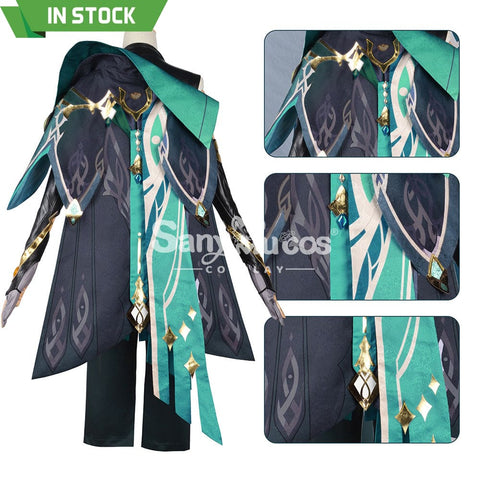 【In Stock】Game Genshin Impact Cosplay Alhaitham Costume Plus Size Costumes